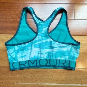 Under Armour Aqua Patterned Sports Bra